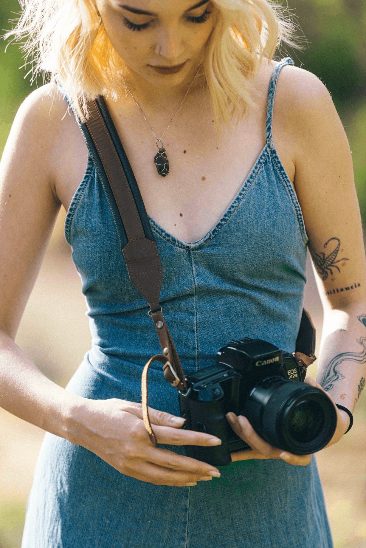 Camera Leather Strap