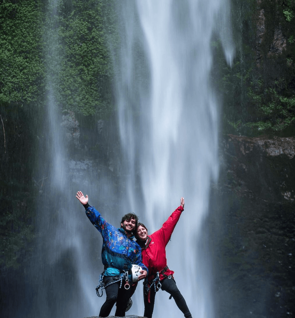 Canyoning Salto El Claro | Desde Pucón - Ojos Viajeros