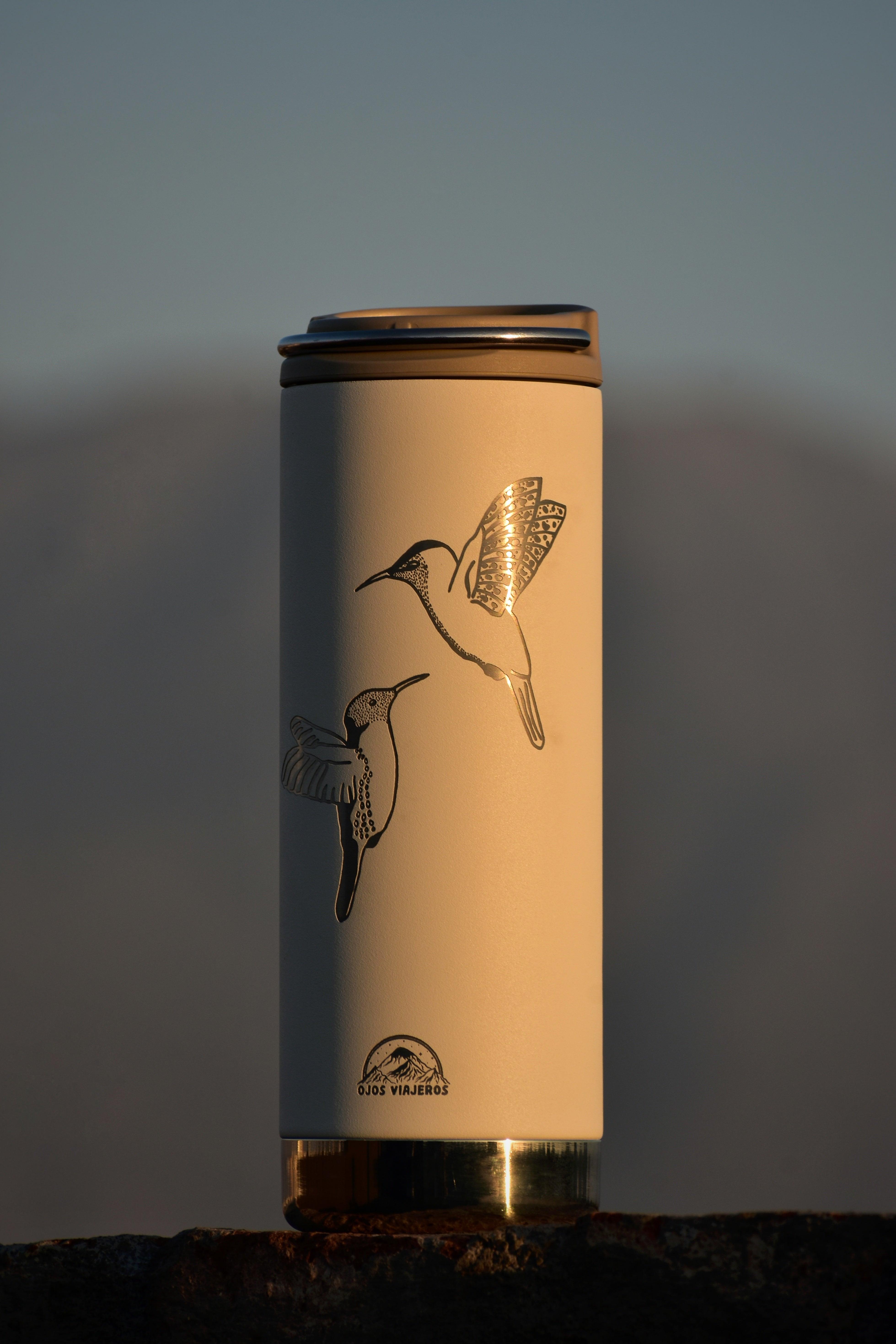 Botella TKwide Klean Kanteen - Picaflor Juan Fernández - Ojos Viajeros