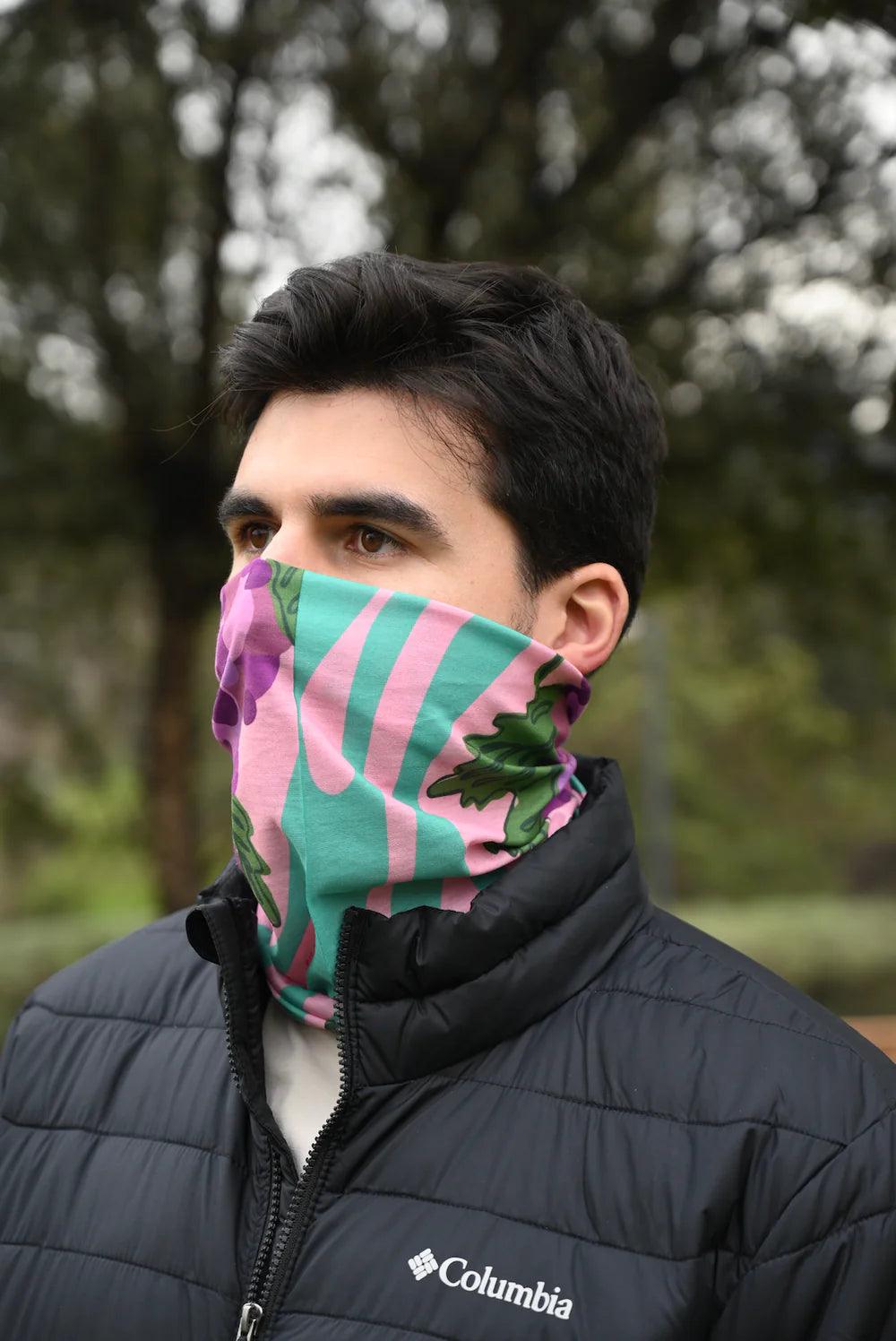 Bandana Multifuncional Outdoor - Uvas del Valle - Ojos Viajeros