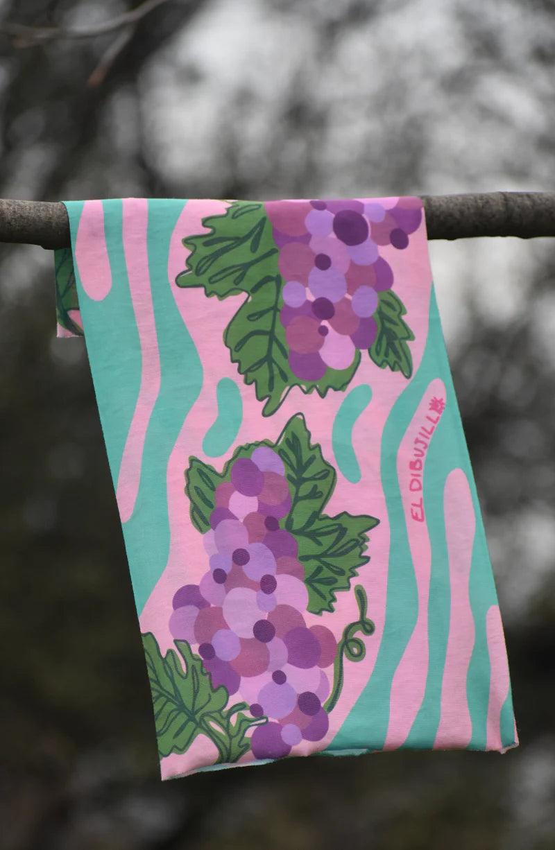 Bandana Multifuncional Outdoor - Uvas del Valle - Ojos Viajeros