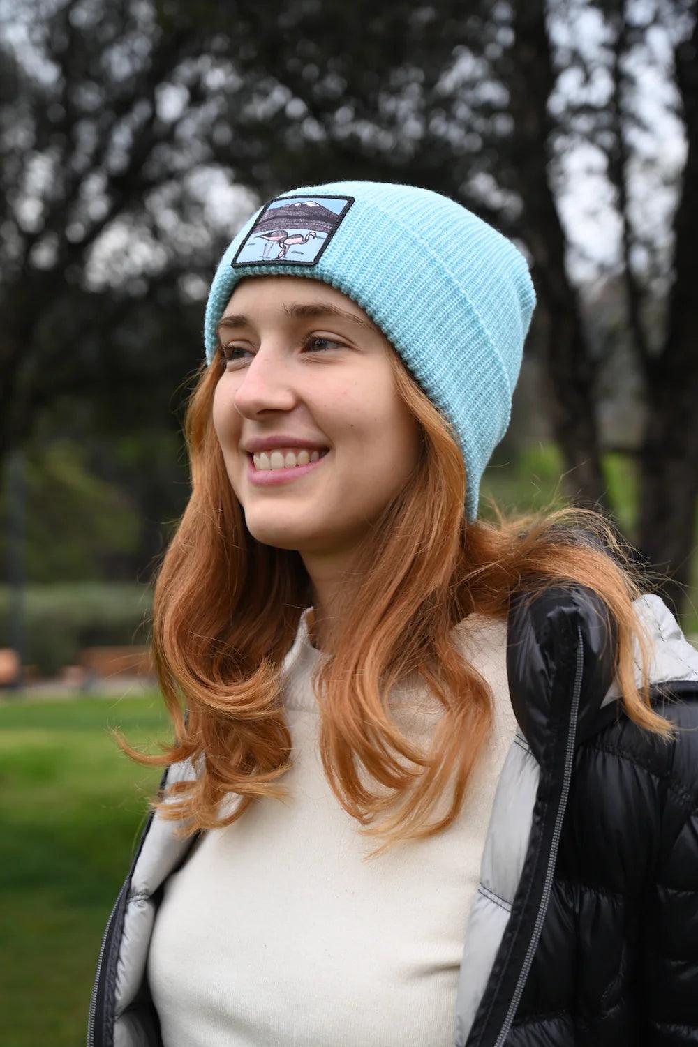 Gorro de Lana Outdoor - Flamencos - Ojos Viajeros