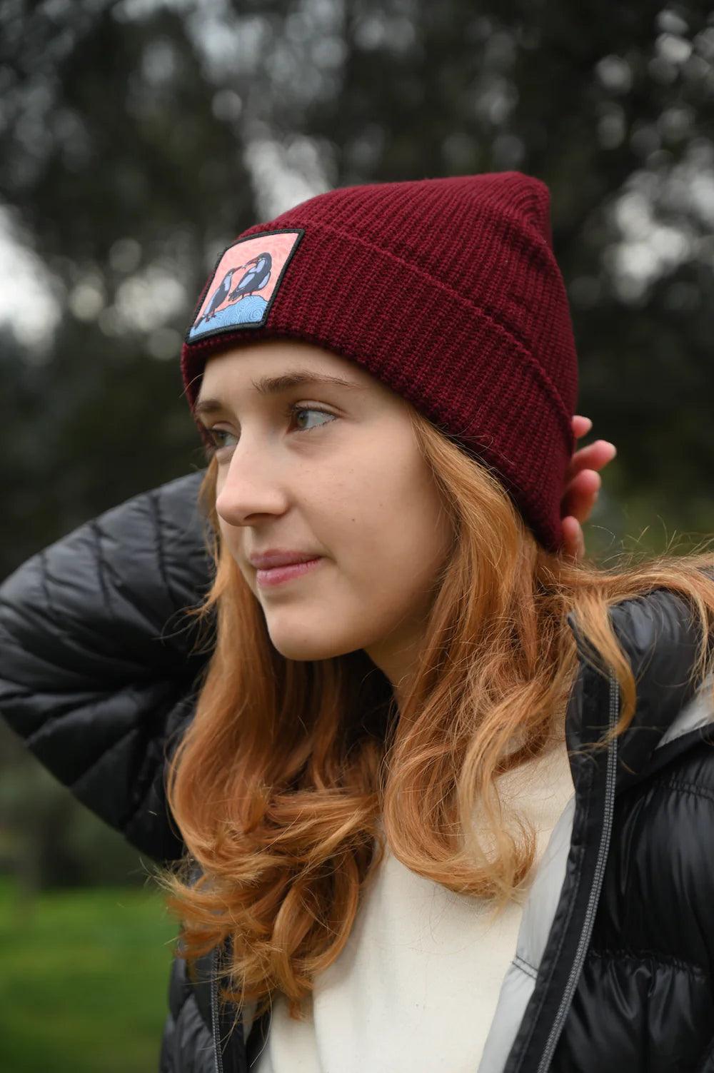 Gorro de Lana Outdoor - Gaviotín Monja - Ojos Viajeros