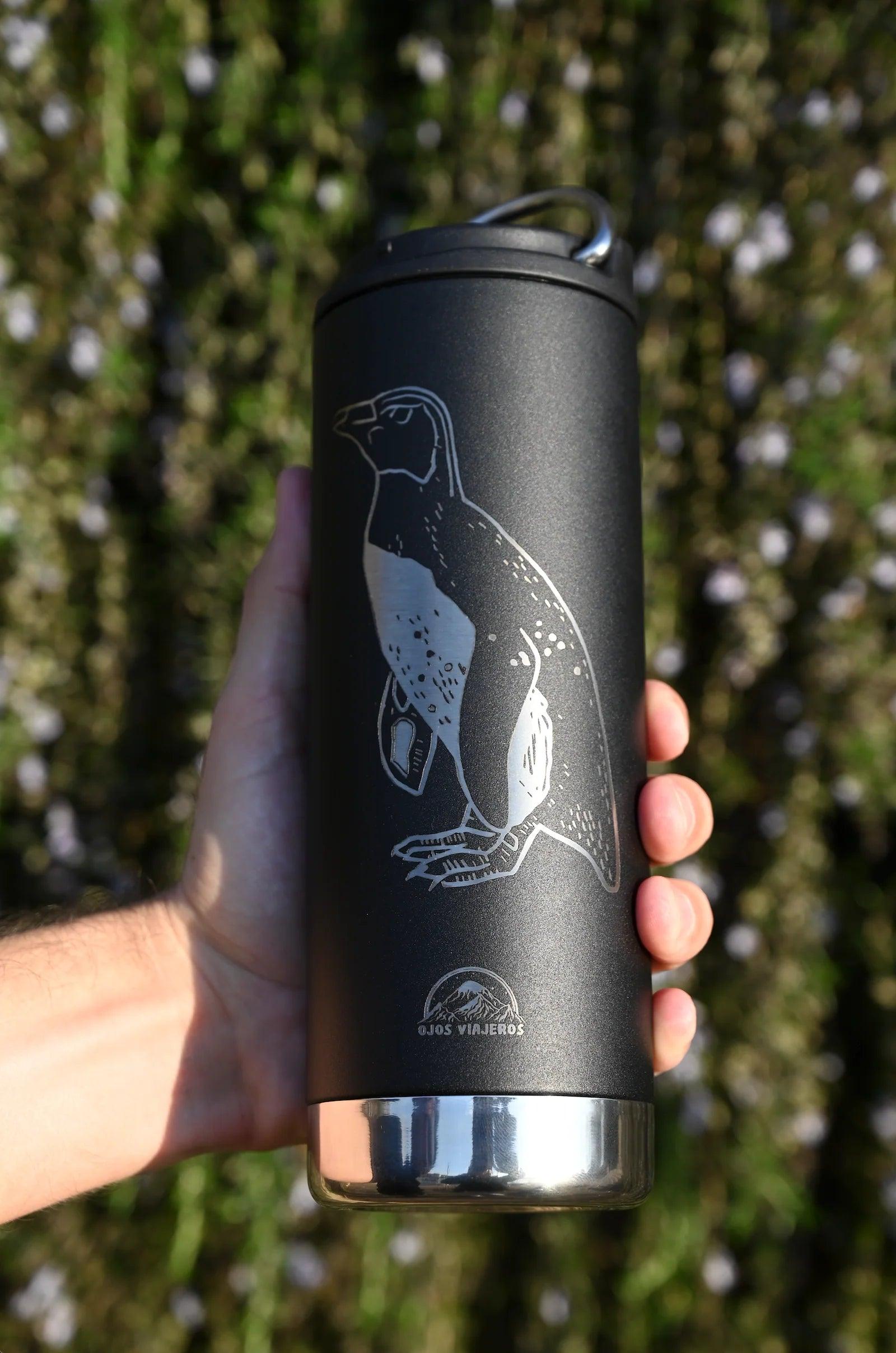 Botella TKwide Klean Kanteen - Pingüino de Humboldt - Ojos Viajeros