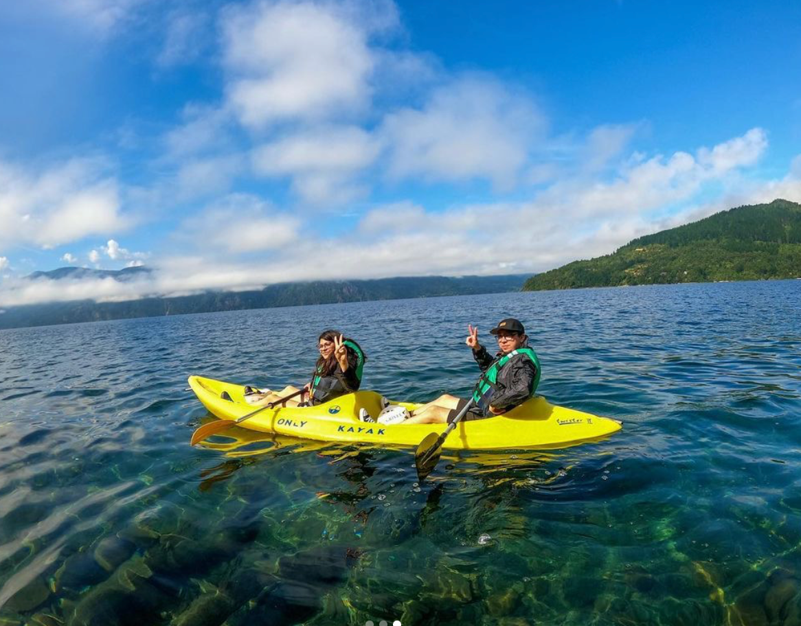 Kayak Lago Colico | Desde Melipeuco - Ojos Viajeros 