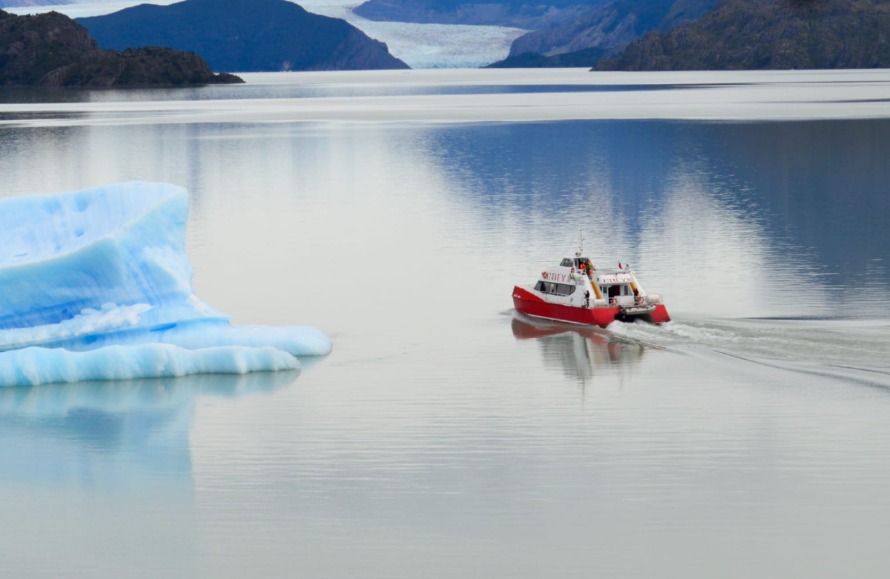 Navegación Glaciar y Lago Grey | Desde Puerto Natales