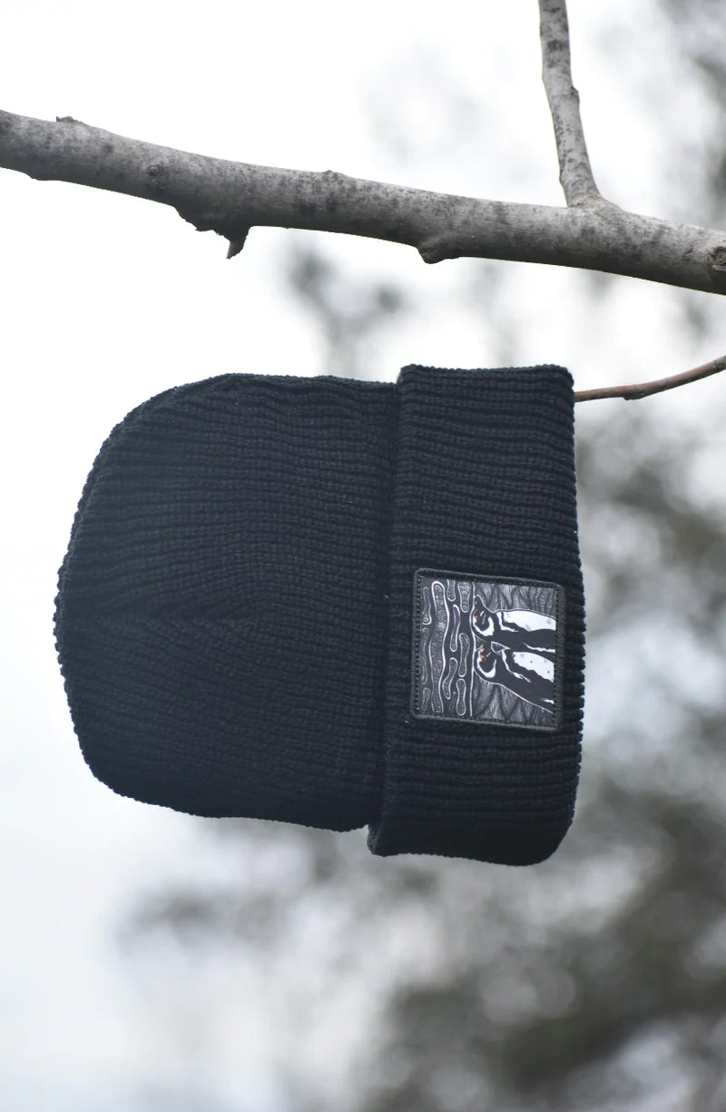 Gorro de Lana Outdoor - Diseño Pingüinos de Magallanes - Ojos Viajeros 